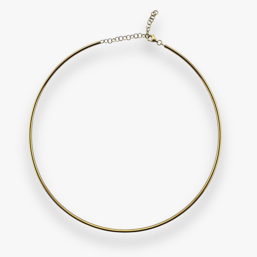 Gold Flexible Tube Wire Choker