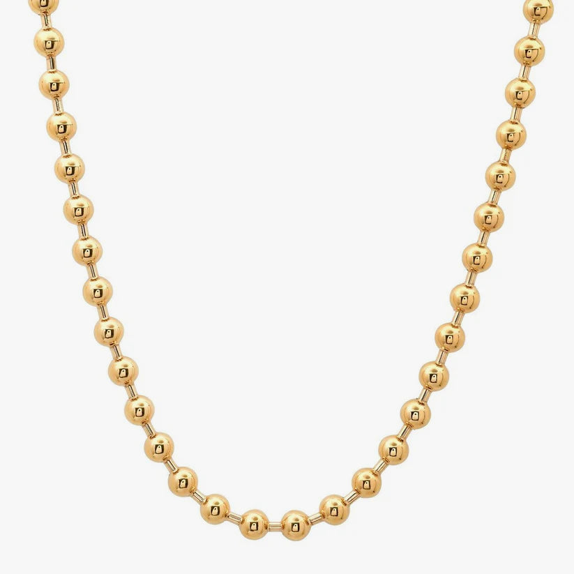 Jumbo 4mm Ball Chain Necklace